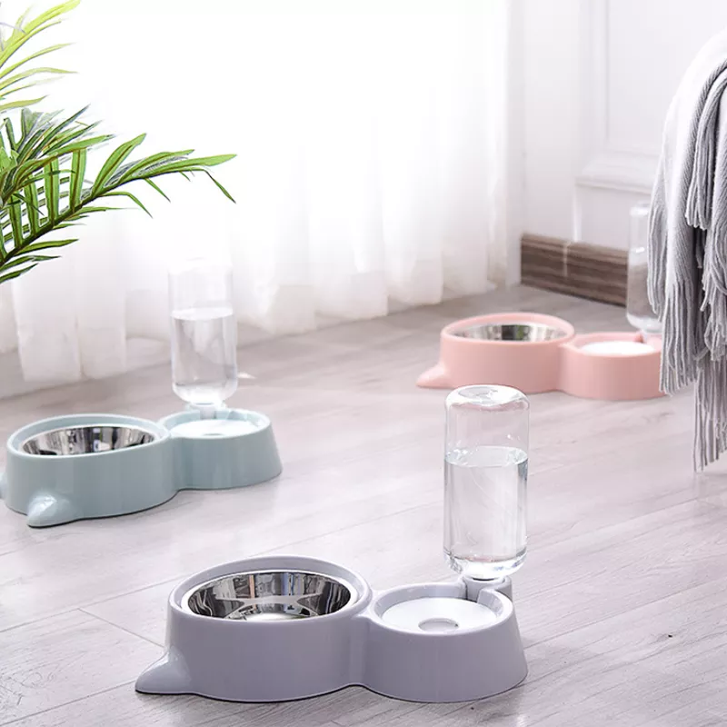 2-in-1 Dog Bowl Water Dispenser