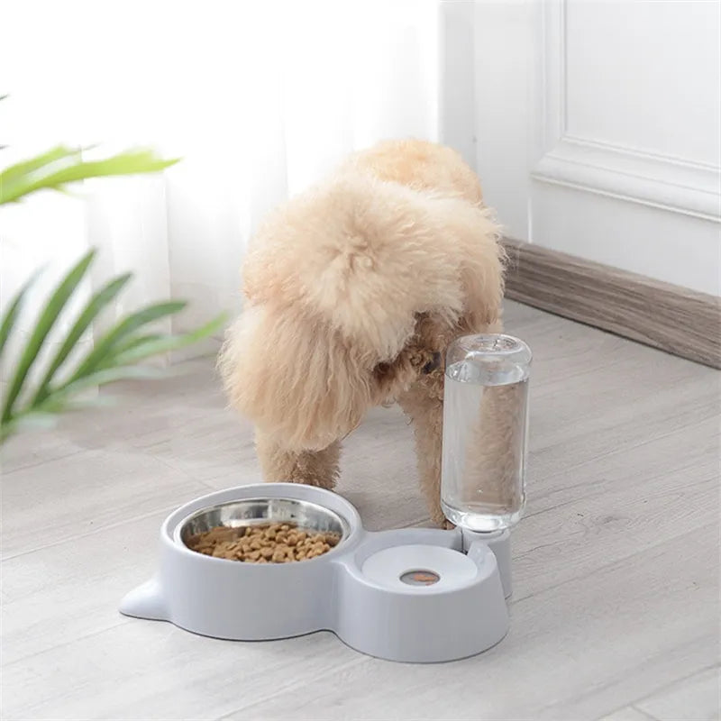 2-in-1 Dog Bowl Water Dispenser