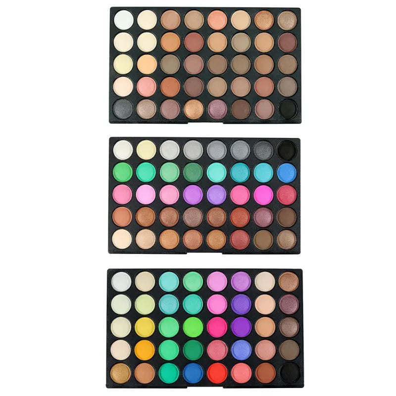 120 Colors Professional 3D Smooth Eyeshadow Palette