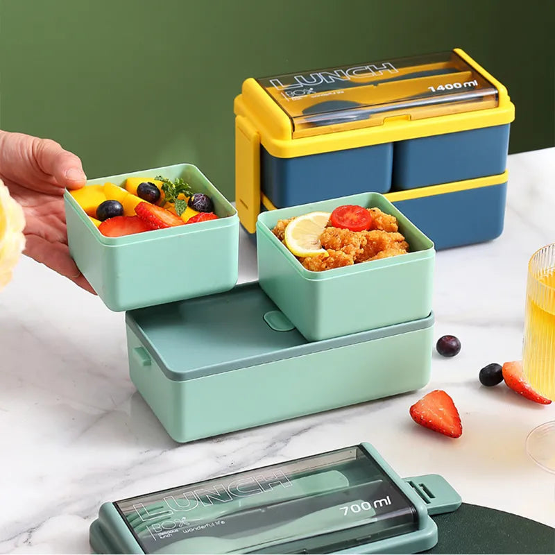 Double layer Lunch Box