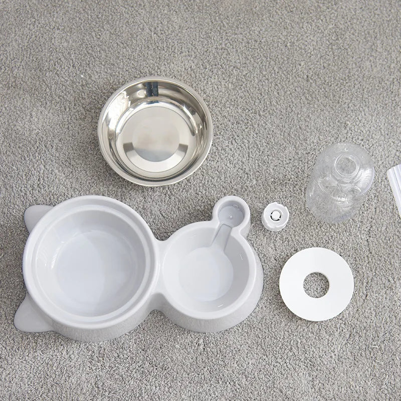 2-in-1 Dog Bowl Water Dispenser