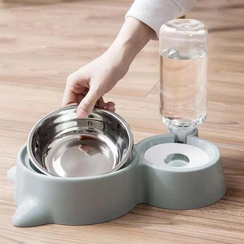 2-in-1 Dog Bowl Water Dispenser