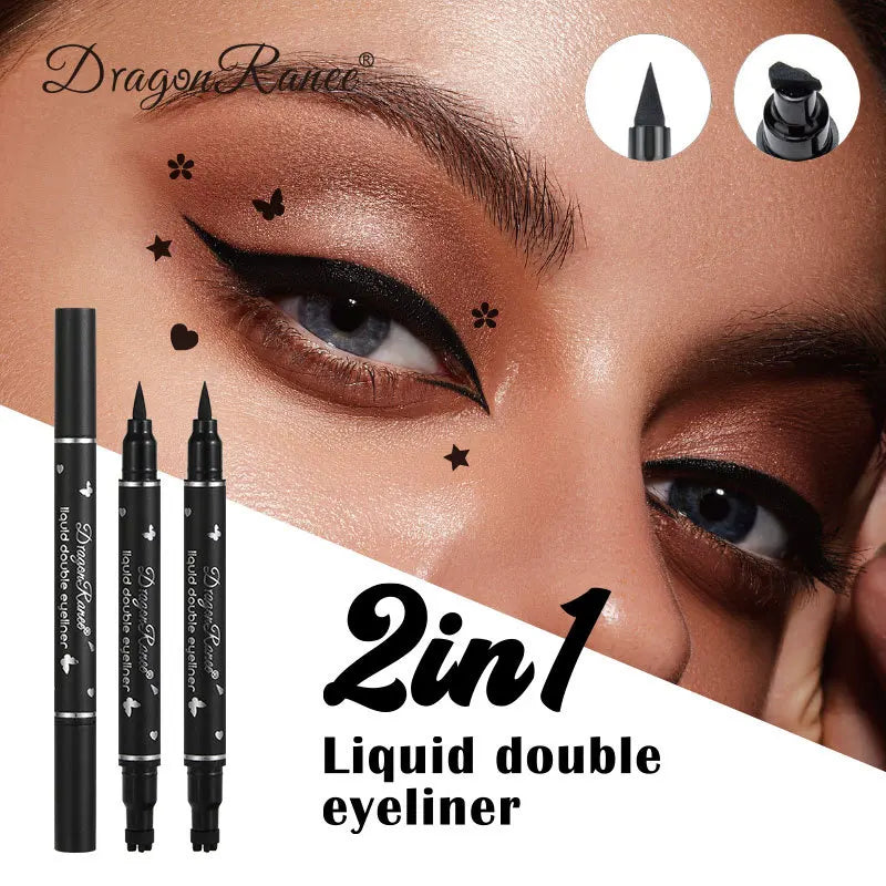 Double Head Waterproof Liquid Eyeliner