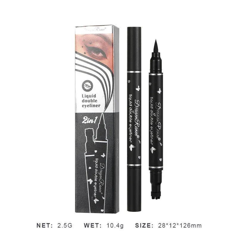 Double Head Waterproof Liquid Eyeliner