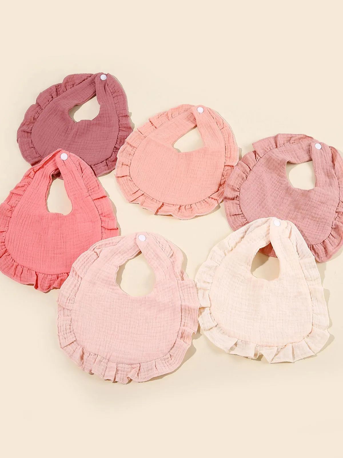 Cotton Muslin Baby Bib Set