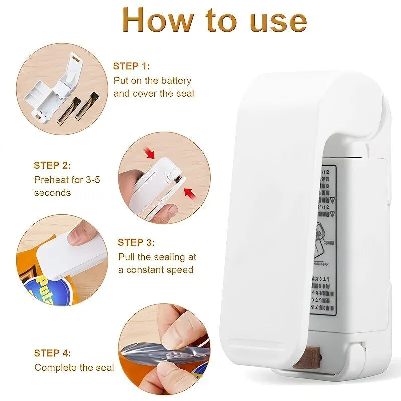 Portable Bag Heat Sealer