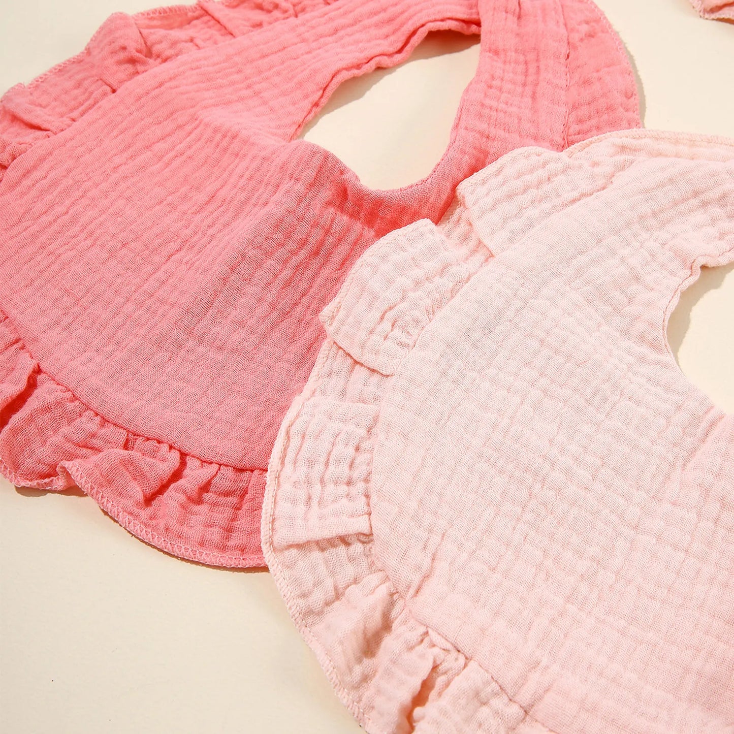 Cotton Muslin Baby Bib Set