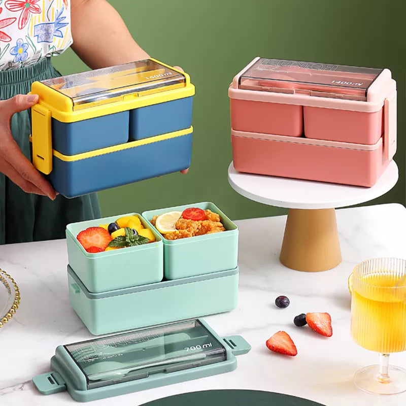 Double layer Lunch Box