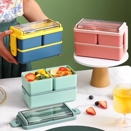 Double layer Lunch Box