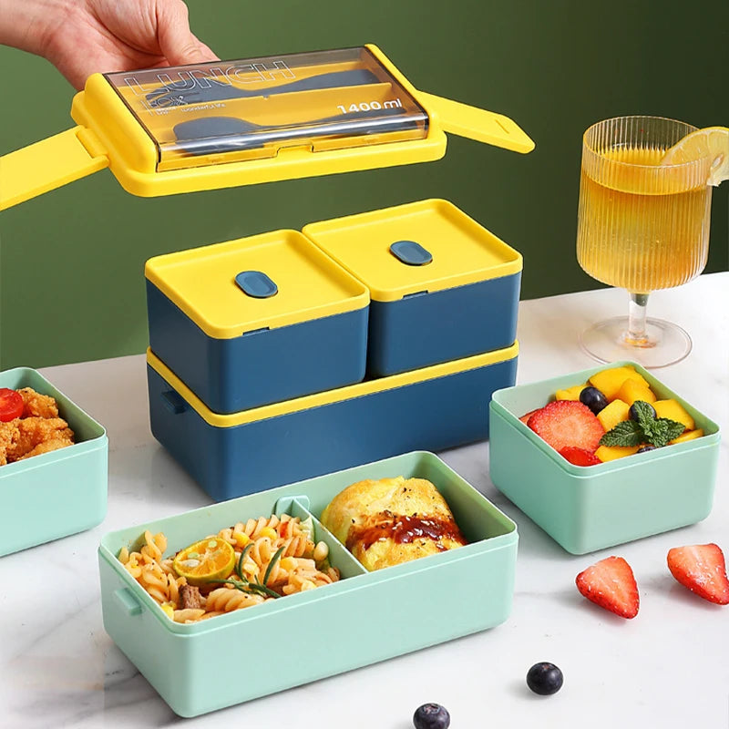 Double layer Lunch Box