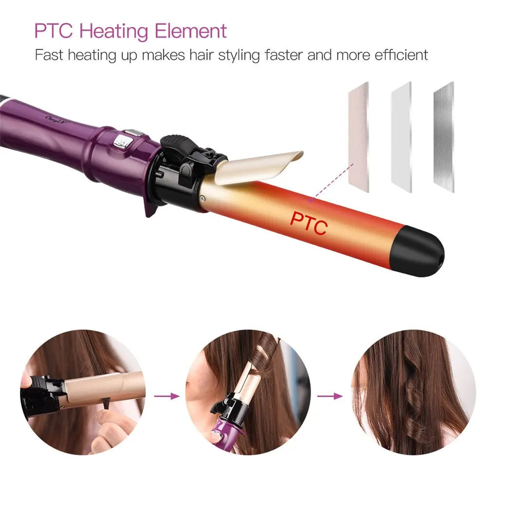 Auto Rotating Hair Curler