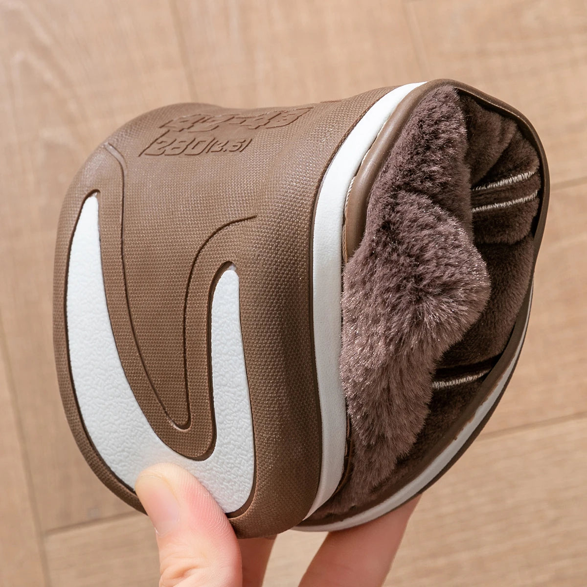 Foam Winter Plush Indoor Slippers